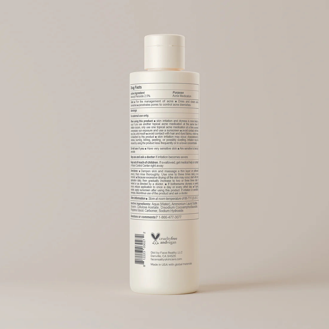 Acne Face and Body Scrub